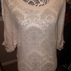 Express Light Pink Knit Sweater